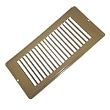4 x 10 RV TRAILER AND MOTORHOME BROWN AIR VENT GRILL FACE PLATE by A P Products