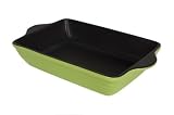Review Heritage Mint NB36 / Pinnacle Ceramic Non-Stick Bakeware, 9 Inch x 13 Inch Rectangular Baker, Green