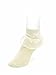 WonderfulDress Lace Cuff Socks for Flower Girl-Ivory-5 to 6 YRS