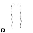 Sg Paris Boucle D'Oreilles Crochet Femme Metal Argente
