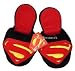 Superman logo slippers - Superman plush slippers