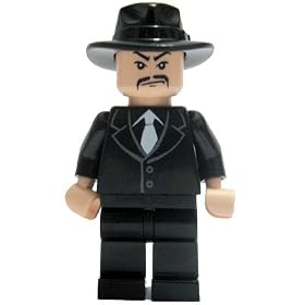 Shanghai Gangster (Moustache) - LEGO Indiana Jones 2 Inch Minifigure