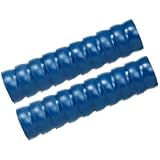 Loc-Line Vacuum Hose Component, Blue Acetal Copolymer, 2-1/2" ID, 2 x 12" Length Segments (18 elements total)