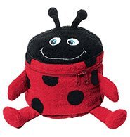 Avon Ladybug Terrycloth Storage Travel Toiletry