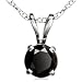1.50cttw Single Stone Natural Treated Black Round title=
