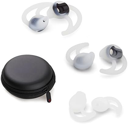 Replacement Silicone Earbuds Tips for Bose In Ear Headphones, Noise Isolation Earbuds Eartips With Portable Carry Case For QC 20, Q 20i (3 Pairs)