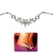 Antique Design Back Belly Chain Silver Plated Non-piercing Antique Design Back Belly Chain Silver Plated Non-piercing