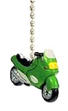 Green Motorcycle Ceiling Fan Pull: car accessories for men