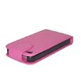 iPhone 4 Cases: Great Fitted Sleeve Leather Protector Case For iPhone 4 4G - Peach'