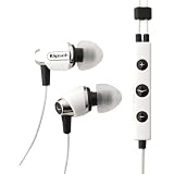 Klipsch IMAGE S4i-WH Premium Noise-Isolating Headset with 3-button Apple control, White