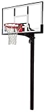 Spalding 88369G In Ground Basketball Hoop with 60 Inch Glass Backboard