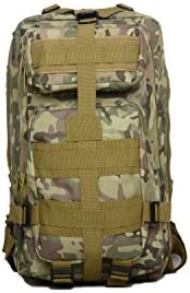 GP 30L Outdoor Multifunctional 3P Tactical Camouflage Backpack,High Capacity Military Backpack For Outdoor Activities,With A Velcro Badge AS A FREE GIFT,CP Style
