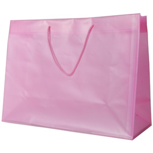 Ultra Pink 15 x 12 x 6 Shopping Bag 100 bags per box Edwin L. Woodswq
