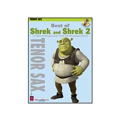 Hal Leonard Best of Shrek and Shrek 2 (Tenor Saxophone) Book and CD