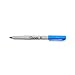 Sharpie Permanent Markers, Shrink-Wrap-Packaging, Ultra Fine Point, Techno Blue, 1 Count