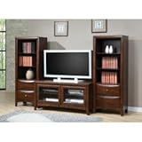 Entertainment Center - 3 Piece Set in Walnut - Coaster