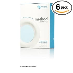 method Aroma Ring, Sweetwater (Pack of 6)