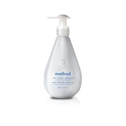 Method Hand Wash, Free of Dyes + Perfumes, 12-Ounce Bottle (Pack of 6)