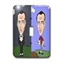Londons Times Funny Panel Hollywood Cartoons - Nick At Night - Light Switch Covers - single toggle switch