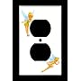 TINKERBELL TINKER BELL 2-PLUG OUTLET WALL PLATE