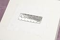 Christening Keepsake Box decorated with stunning pewter plaque embossed with 'Christening'.