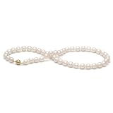 AAA Quality, 18-inch, 8.5-9.0 mm, White Akoya Pearl Necklace