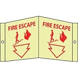 3d Glow Sign Acrylic - Fire Escape