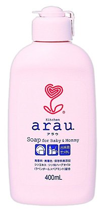 アラウ.台所用せっけん (無香料・無着色・保存料無添加) 400ml