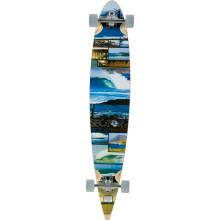 Sector 9 California Cosmic OG O95 Longboard Complete 8.75x47.75