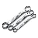 SK 333 3 Piece 6 Point Short 3/8-Inch to 11/16-Inch Standard Box End Wrench Set