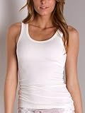 Wendy Glez Grecian Solids Long Tank With Shelf Bra Cream