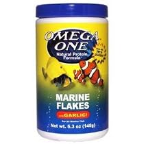 Omega One Marine Flakes with Garlic 5.3oz

