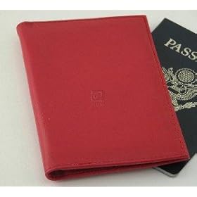  Creative Gifts APPLE RED PASSPORT COVER