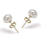 White 6-7mm AAA Freshwater Pearl Earring Set