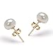  : White 6-7mm AAA Freshwater Pearl Earring Set