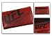 Bio World ULTIMATE FIGHTING CHAMP SPRAY ART GIRLS RED WALLET