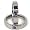 New 4mm Titanium Tension Set Ring, Amethyst Gemstone, Free Sizing 4.5-11