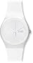 Swatch Damen-Armbanduhr Wei� Rebell SUOW701