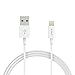 Aukey® [Apple MFi certificato] Cavo Dati da Lightning a USB per iPod, iPhone, iPad, 1m, colore Bianco