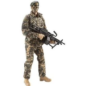 HM Armed Forces Talking Figures Royal Marines Commando