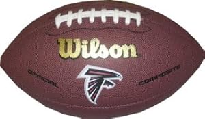 Atlanta Falcons Logo Wilson NFL Composite Leather Full Size Football