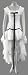 Japanese Anime Chobits Cosplay Costume - Chii White Dress 2nd Ver Set Small