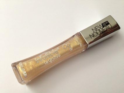 L'oreal Paris Infallible Never Fail Lip Gloss, 0.21-fluid Ounce (461 Something Shiny) (2 Pack)