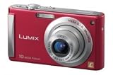 Electronics : Panasonic DMCFS5 Digital Camera - Red (10.1MP, 4x Optical Zoom) 2.5'' LCD
