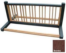 10 Position Bike Rack, Black/Brown