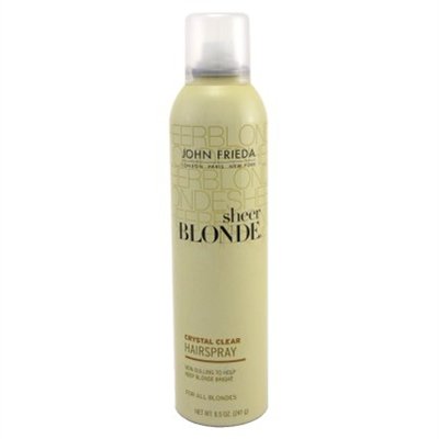 John Frieda Sheer Blonde Crystal Clear Hair Spray 8.5oz