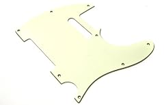 Telecaster Scratchplate: Mint 3 Ply Scratch Plate / Pickguard to suit Tele guitars