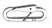 Sports : Kettenkarabinerhaken, 8mm, 81mm (5 Stk.)
