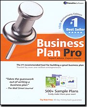 Business Plan Pro 15th Anniversary Edition