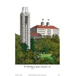 Kansas Jayhawks Unframed Lithograph $64.99